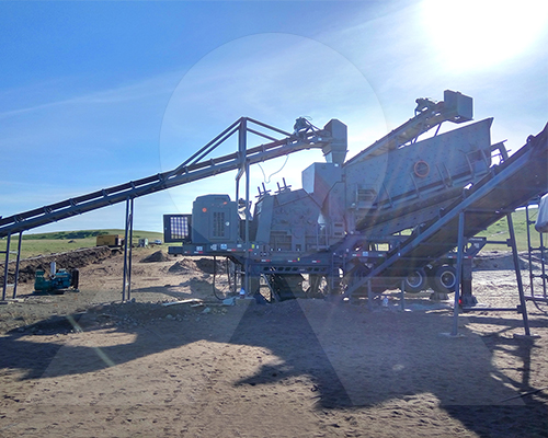 crushing operation of aggregate
